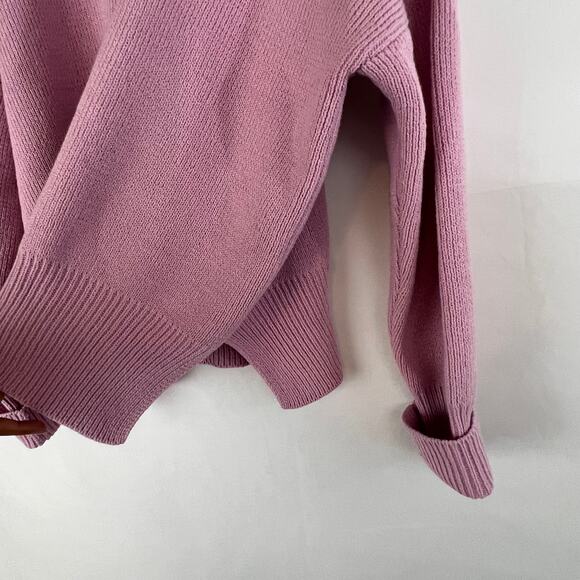 By Together Anthropologie Women's Sweater Size Large Purple Knit Top - Picture 4 of 7